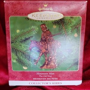 Hallmark Keepsake Ornament Mountain Man Old West Series 2000